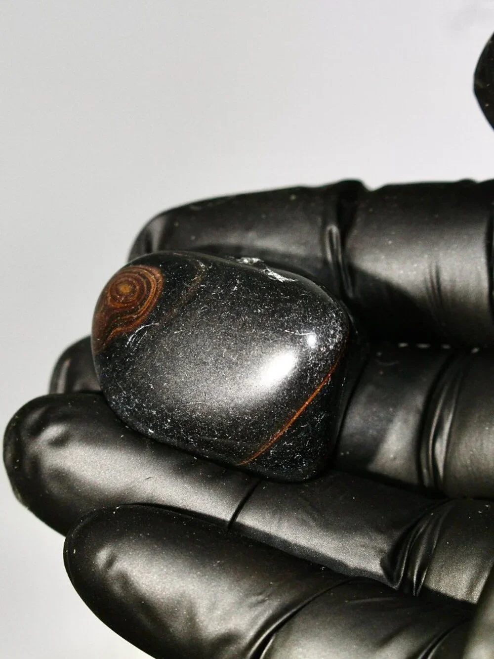 15.5g Old Stock Rainbow Obsidian Polished Davis Creek California Rare Stone Rock